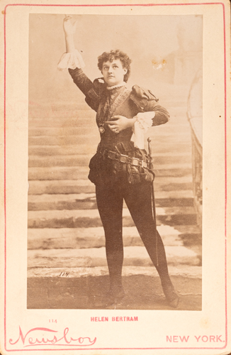 Actress Helen Bertram