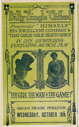 Clifford Theatre Playbill