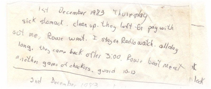 Click to Go to Dec 1st Entry + Comments